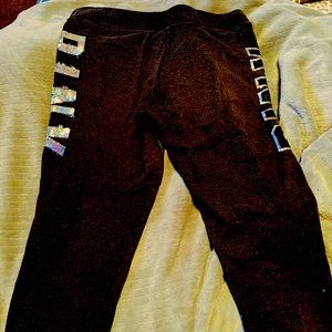 Victoria Secret yoga pants with sequin
